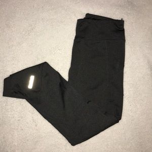 DONATING SOON Dark Grey Reebok Active Leggings